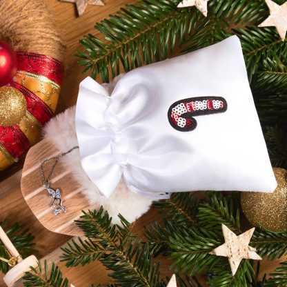 10 stuks Satijnen zakjes 12 x 15cm -Kerstmis- Lolly - Afbeelding 2