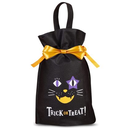 3 stuks. Nonwoven zakken 22 x 32 cm met opdruk - Halloween