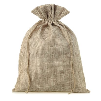 1 stuk Jute zak 40 x 55 cm - natuurlijke kleur