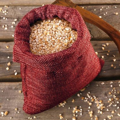 10 stuks Jute zakjes 13 x 18 cm - bordeaux - Afbeelding 2