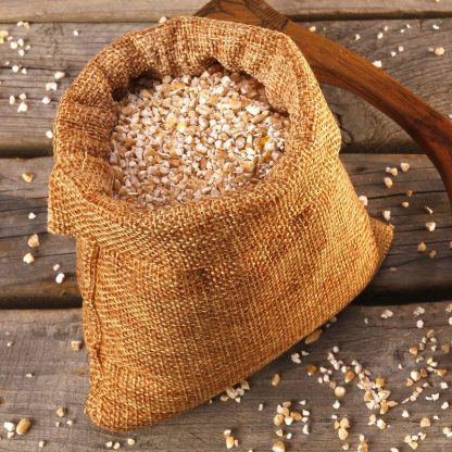 5 stuks Jute zakjes 18 x 24 cm - lichtbruin - Afbeelding 2